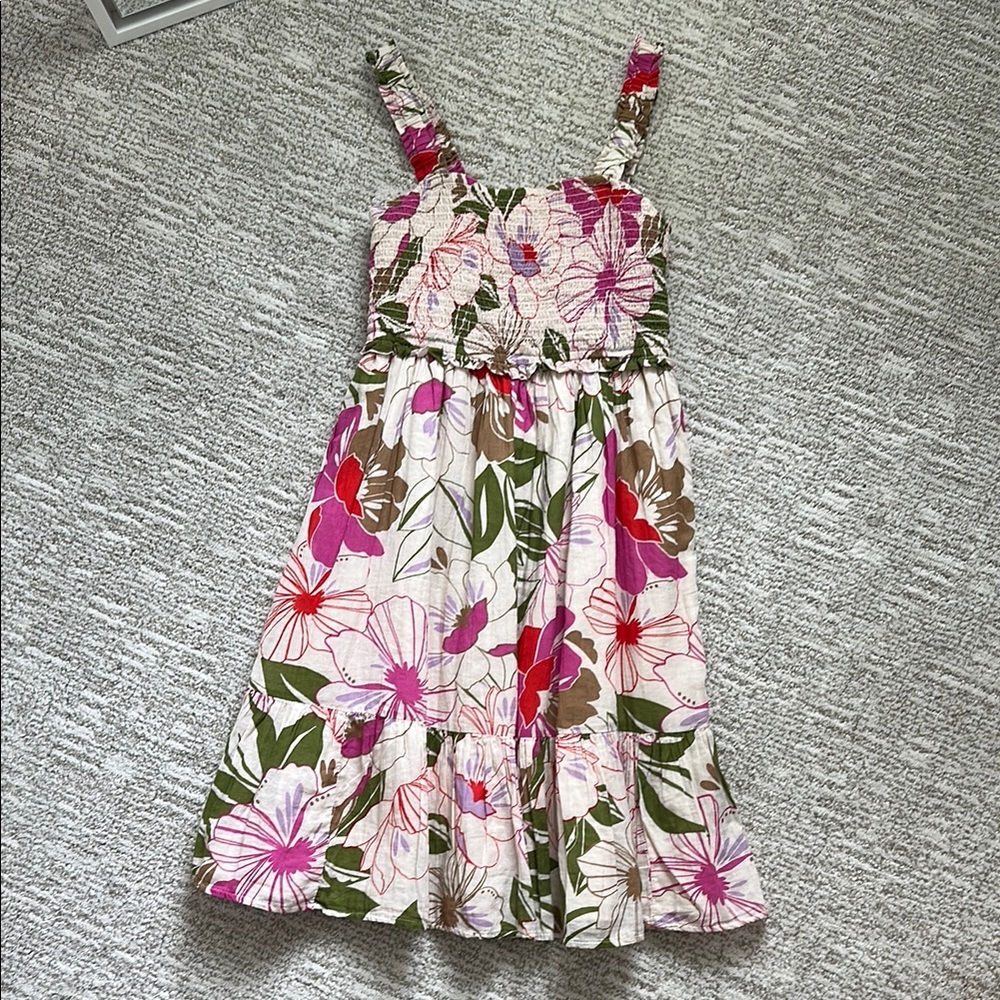 GAP KIDS- Floral Smocked Sundress